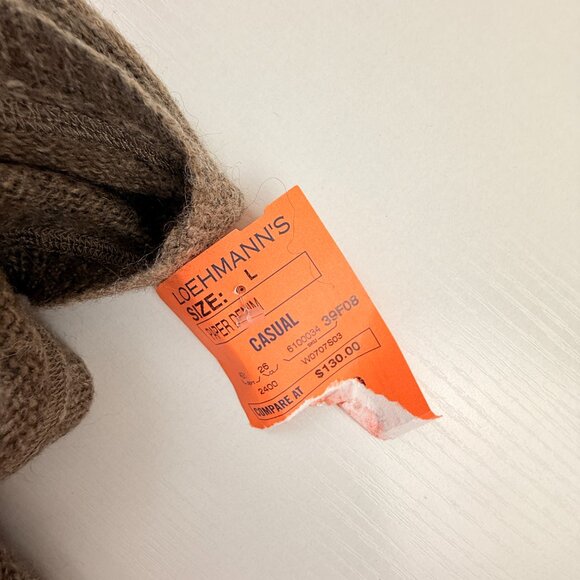 NWT Paper Denim & Cloth Merino Wool, Mohair and Alpaca Blend Hooded Poncho - Picture 6 of 11